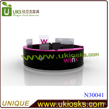 3D Max Designed Eyebrow Kiosk Factory Price Direct Selling Eyebrow Threading Kiosk Design Free Designed Eyebrow Kiosk
